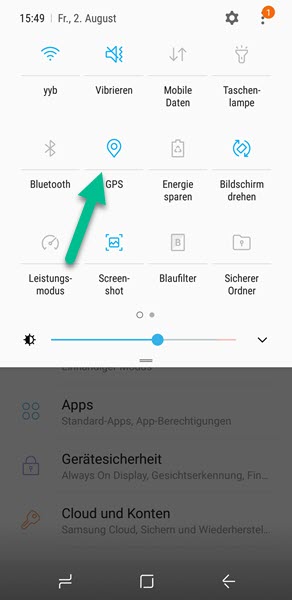  GPS-Ortung deaktivieren Android