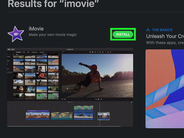 iMovie installieren Mac