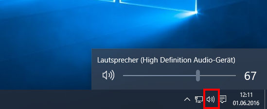 Lautstärke erhöhen Windows 10