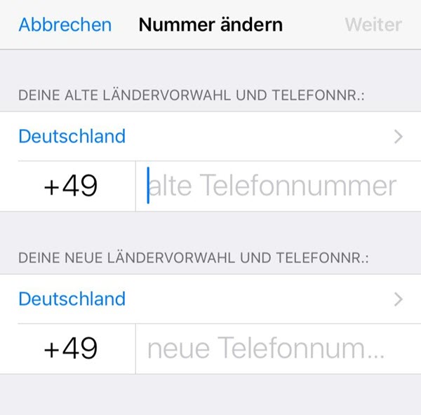WhatsApp-Nummer verifizieren iPhone