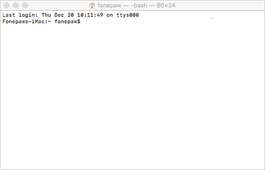  RAR-Datei auf Mac öffnen mit dem Terminal