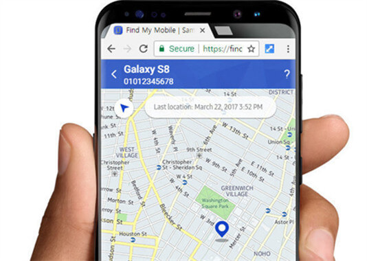 Samsung-Handy lokalisieren
