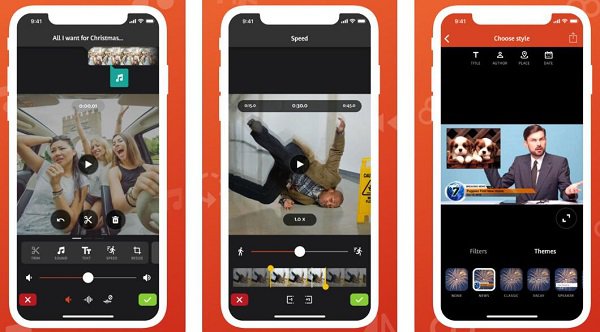 Videoshop iPhone-Videos kombinieren